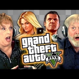 Elders Play Grand Theft Auto V (Elders React: Gaming) - YouTube