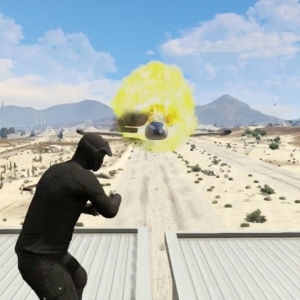 Plane vs Grenade