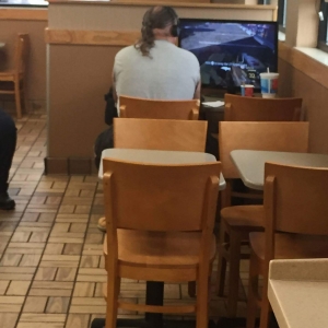 Fast food and fast internet connection?