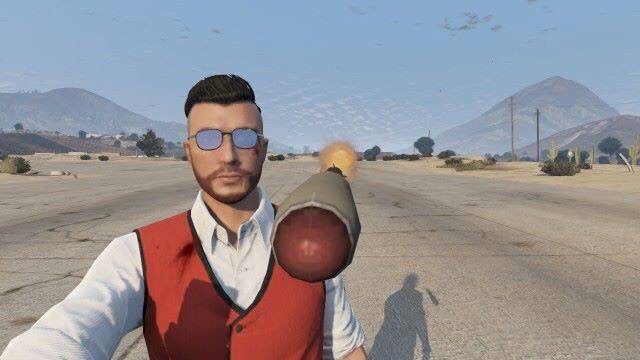 GTAV Photo bomb