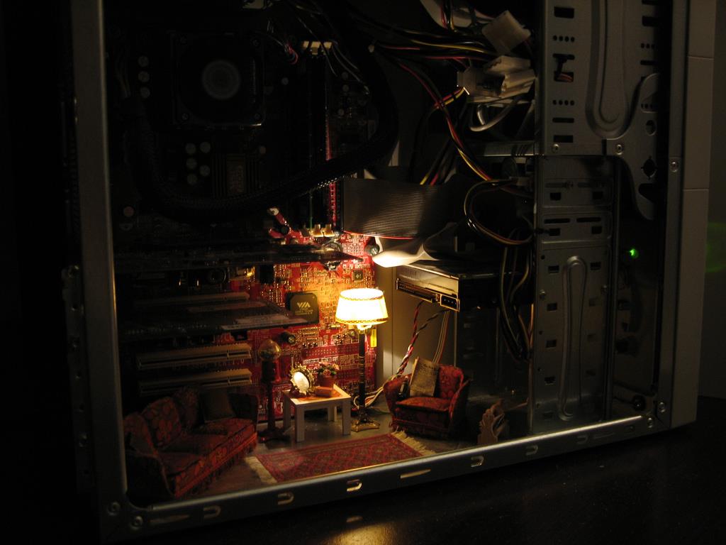 New case lighting
