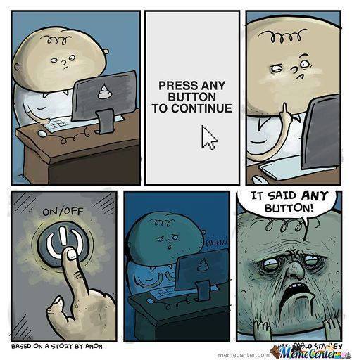 Press a button